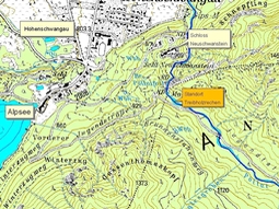 Übersichtskarte Standort Treibholzrechen