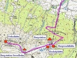 Übersichtskarte Breitenberggebiet