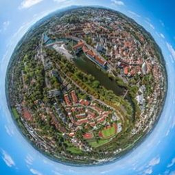 Link extern: Kempten Illerdamm - Interaktives 360° Panorama