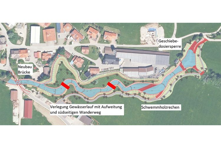 Planzeichnung Konzept Altach