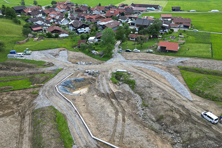 Drohnenaufnahme Erdarbeiten, 06.06.2024 Drohnenaufnahme Erdarbeiten, 06.06.2024