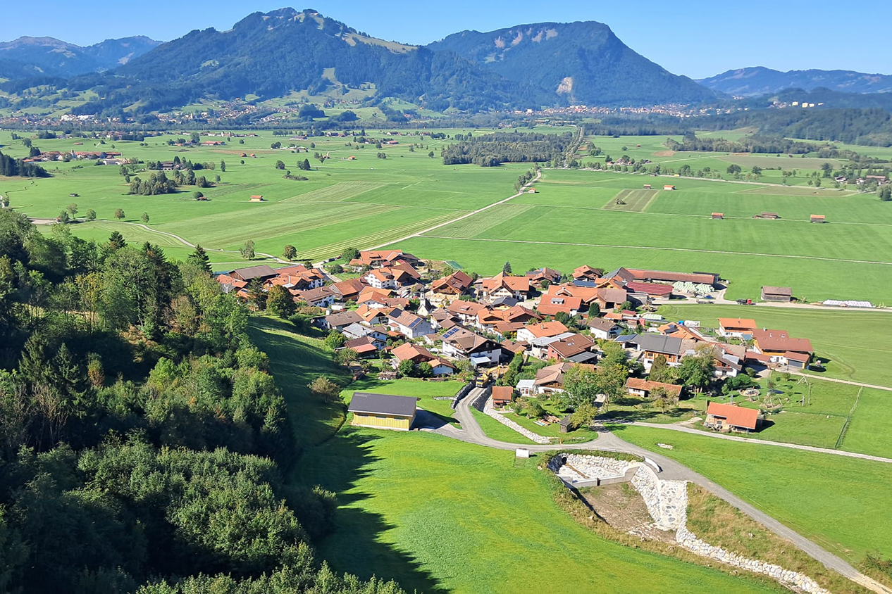 Wagneritz aus der Luft