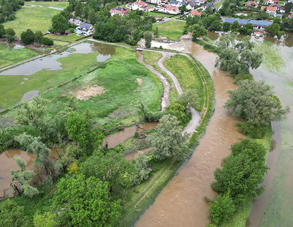 Link führt zur Hochwasser
