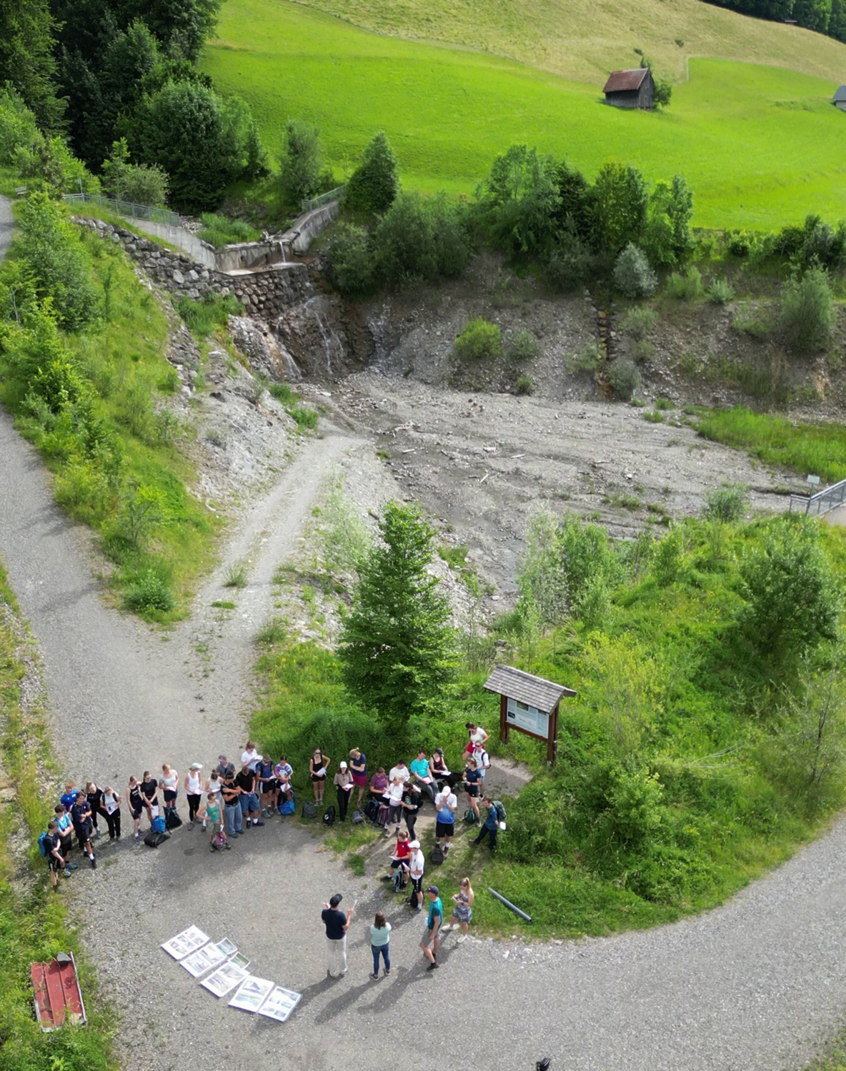 Führung an der Murfangsperre Zillenbach